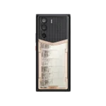 Metavertu Curve Screen Himalaya Alligator Skin 18K Gold & Diamonds 5G Web3 Phone - Image 2