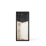 Metavertu Curve Screen Himalaya Alligator Skin 18K Gold & Diamonds 5G Web3 Phone