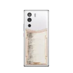 Metavertu Curve Screen Himalaya Alligator Skin 18K Gold & Diamonds 5G Web3 Phone