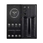 Metavertu Curve Screen Race Track Design Alligator Skin Web3 Phone - Image 3