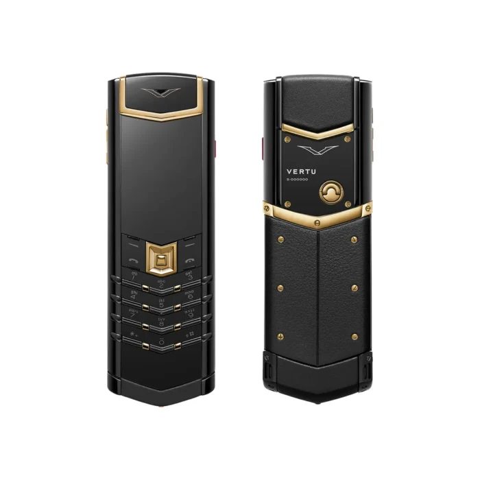 Vertu Signature S+ Black Gold Calfskin - Image 2