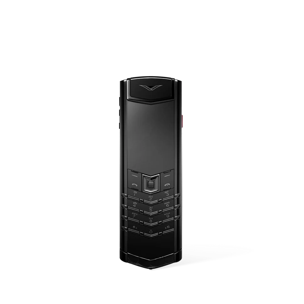 signature-s-black-steel-alligator-skin-navy-blue.webp Signature S+ Black Steel Alligator Skin - Image 1