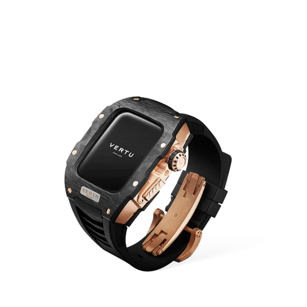 vertu-fusion-watch-black-gold-series-black-strap-perspective.webp Fusion Black Gold Smartwatch - Image 1