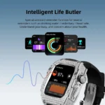 Fusion Full Diamond Smartwatch - Image 5