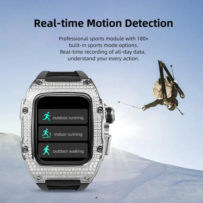 Fusion Full Diamond Smartwatch - Image 7