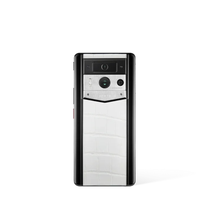 Metavertu Max Alligator Black Ceramic Frame Silver Plate - Image 3