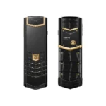 Vertu Signature S+ Black Gold Alligator Skin - Image 2