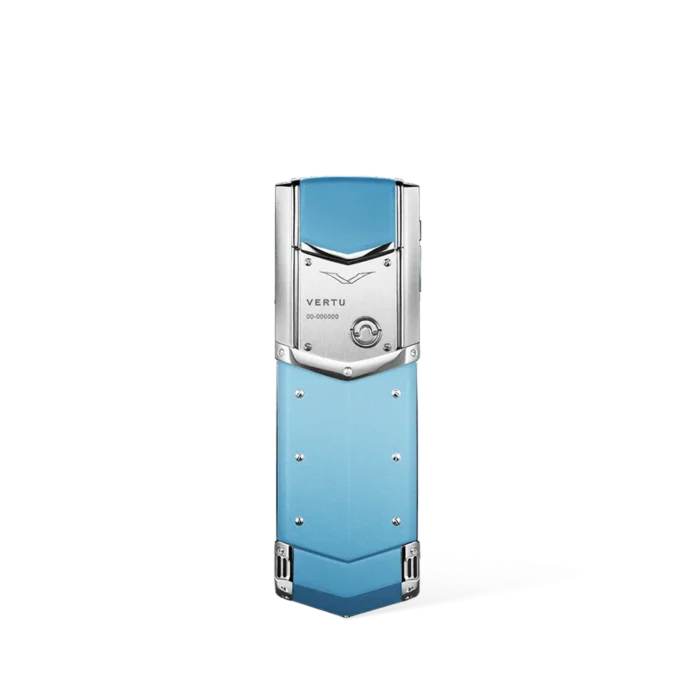 Signature V Stainless Steel Phone Pure Silver - Image 2