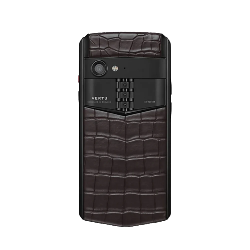 20240620163140603-1.webp ASTER P GOTHIC ALLIGATOR SKIN PHONE C AMBER BROWN - Image 1