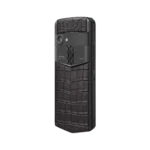 ASTER P GOTHIC ALLIGATOR SKIN PHONE C AMBER BROWN - Image 2