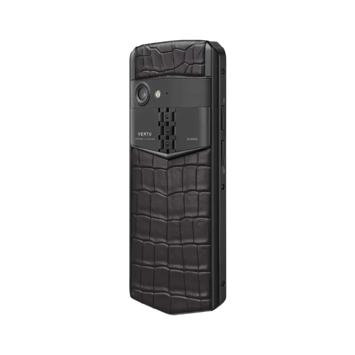 ASTER P GOTHIC ALLIGATOR SKIN PHONE C AMBER BROWN - Image 2