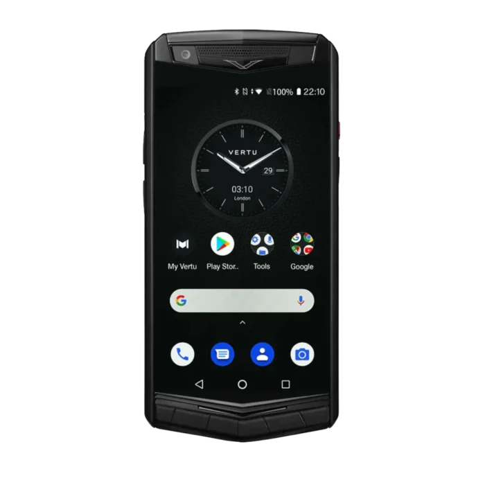 ASTER P GOTHIC ALLIGATOR SKIN PHONE C IRON BLACK - Image 3