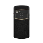 ASTER P GOTHIC GOLD SCREW CALFSKIN PHONE C JADE BLACK