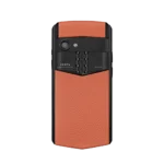 ASTER P GOTHIC CALF LEATHER PHONE C DAWNING ORANGE