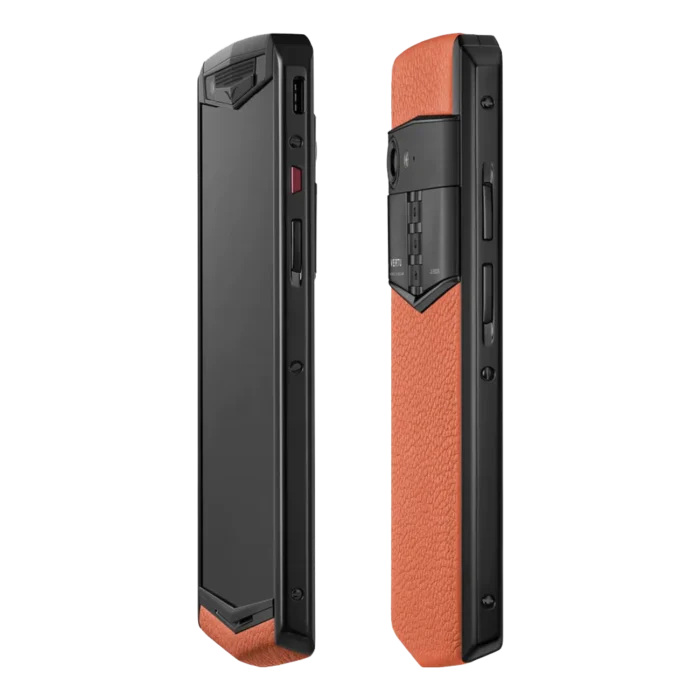 ASTER P GOTHIC CALF LEATHER PHONE C DAWNING ORANGE - Image 3