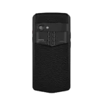 ASTER P GOTHIC CALFSKIN PHONE C JADE BLACK