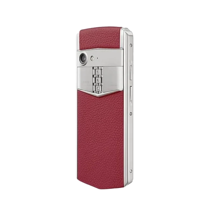 ASTER P BAROQUE CALFSKIN PHONE C RASPBERRY RED - Image 2