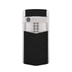 ASTER P BAROQUE CALFSKIN PHONE C JADE BLACK