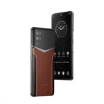 VERTU iVERTU 5G Brown & Black Embroidery (Calfskin) - Image 2